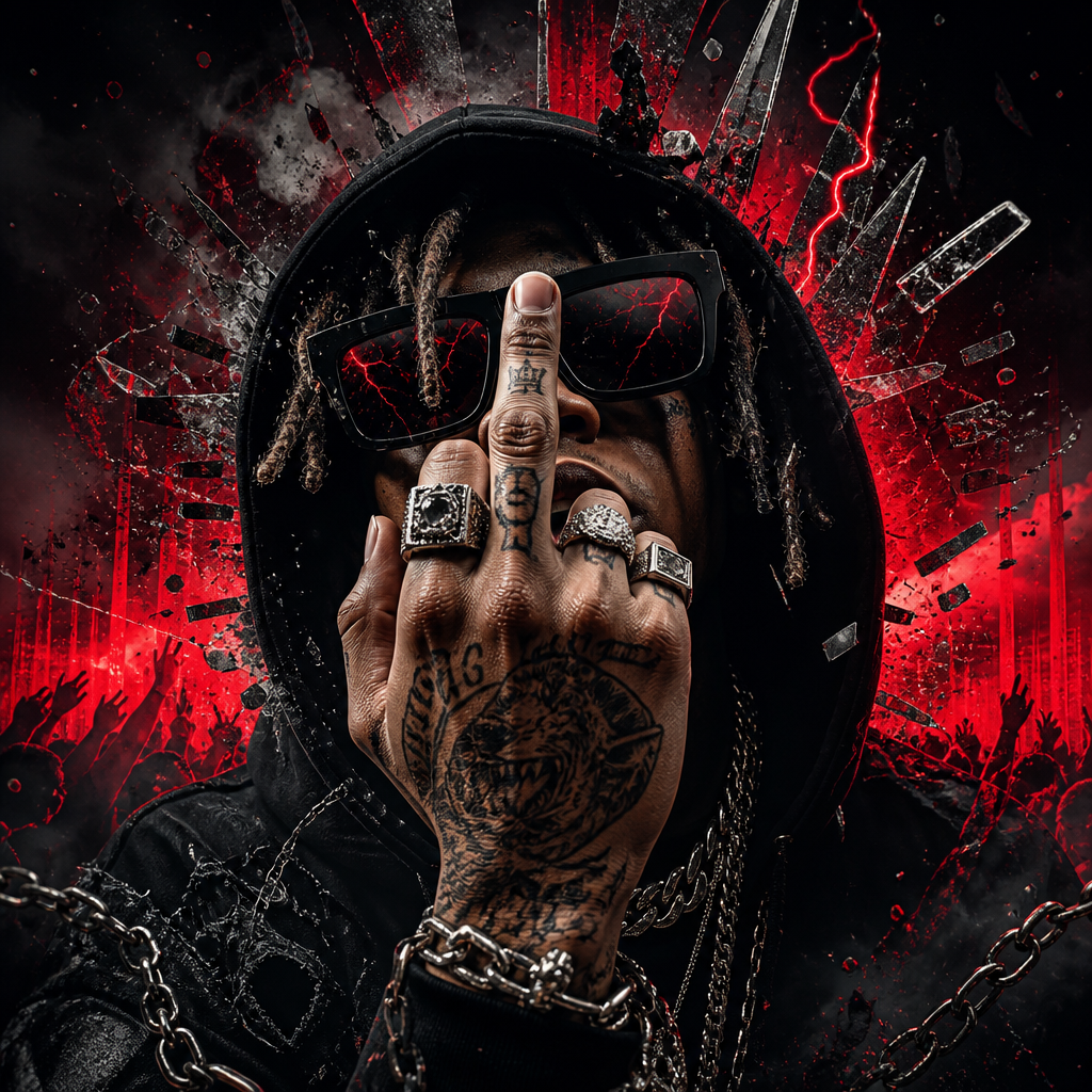 SHUT THE F_CK UP cover artwork